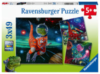 Dinosaurs In Space 3 x 49pc
