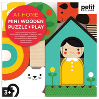 At Home Wooden Puzzle + Play