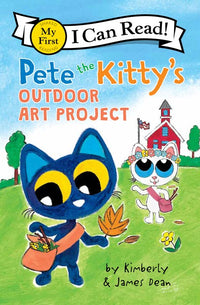 Pete the Kitty's Outdoor Art Project by Kimberly and James Dean