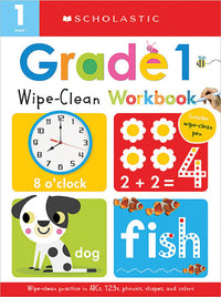 Wipe Clean Workbook: First Grade