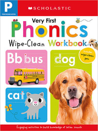 Wipe Clean Workbook: Very First Phonics