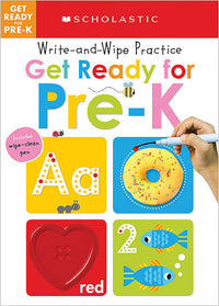 Write and Wipe Practice: Get Ready for Pre-K