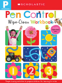 Wipe Clean Workbook: Pen Control