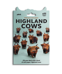 Fold Your Own: Highland Cow