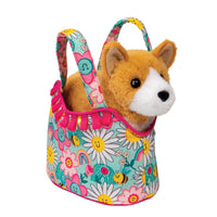Sassy Sak with Corgi