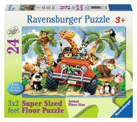 4 Wheeling 24pc Floor Puzzle