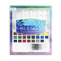 Chroma Blends Travel Watercolor Palette