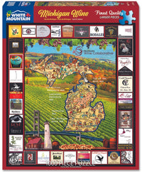 Michigan Wine - 1000 Piece Jigsaw Puzzle
