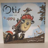 Otis and the puppy