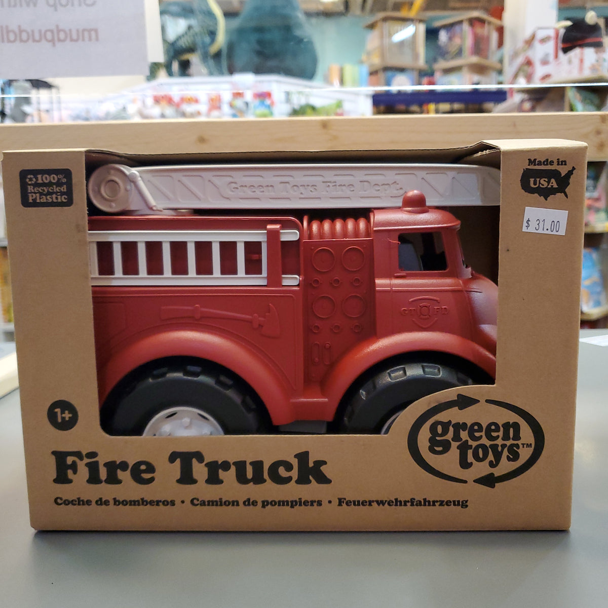 green toys fire engine