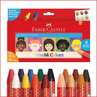 Faber-Castell 15 Beeswax Cryons