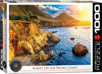 Sunset On The Pacific Coast 1000pc Puzzle