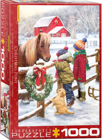 Christmas Pony 1000pc Puzzle