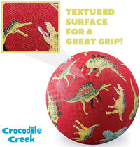 5" Red Dinosaur Ball