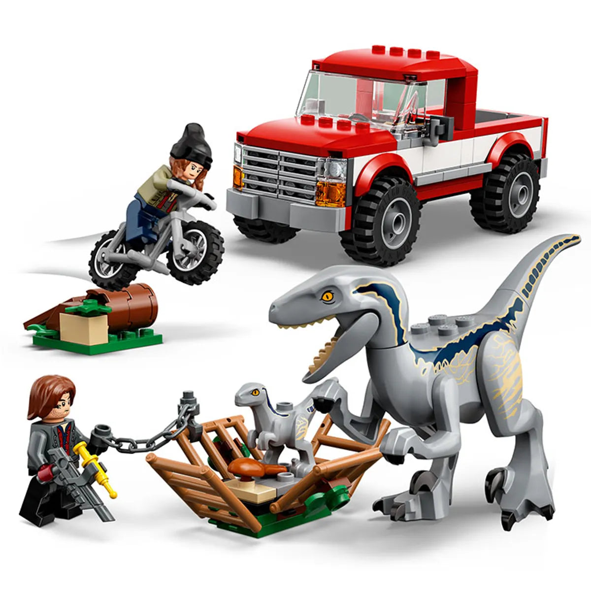 Blue velociraptor lego 2025