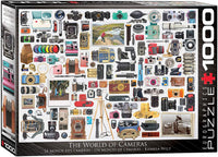 The World Of Cameras 1000pc Puzzle