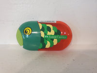 Dual Sharpener with eraser-fish