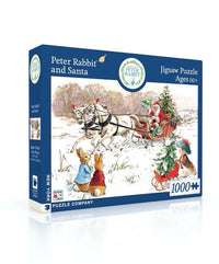Peter Rabbit and Santa 1000pc Puzzle