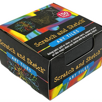 Scratch and Sketch Art Tiles