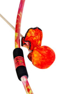 Two Bros Bows: Orange Tie-Dye Bow