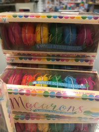 Macarons Vanilla Scented Erasers