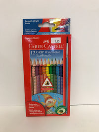 12 Grip Watercolor EcoPencils