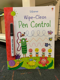 Wipe-Clean Pen Control