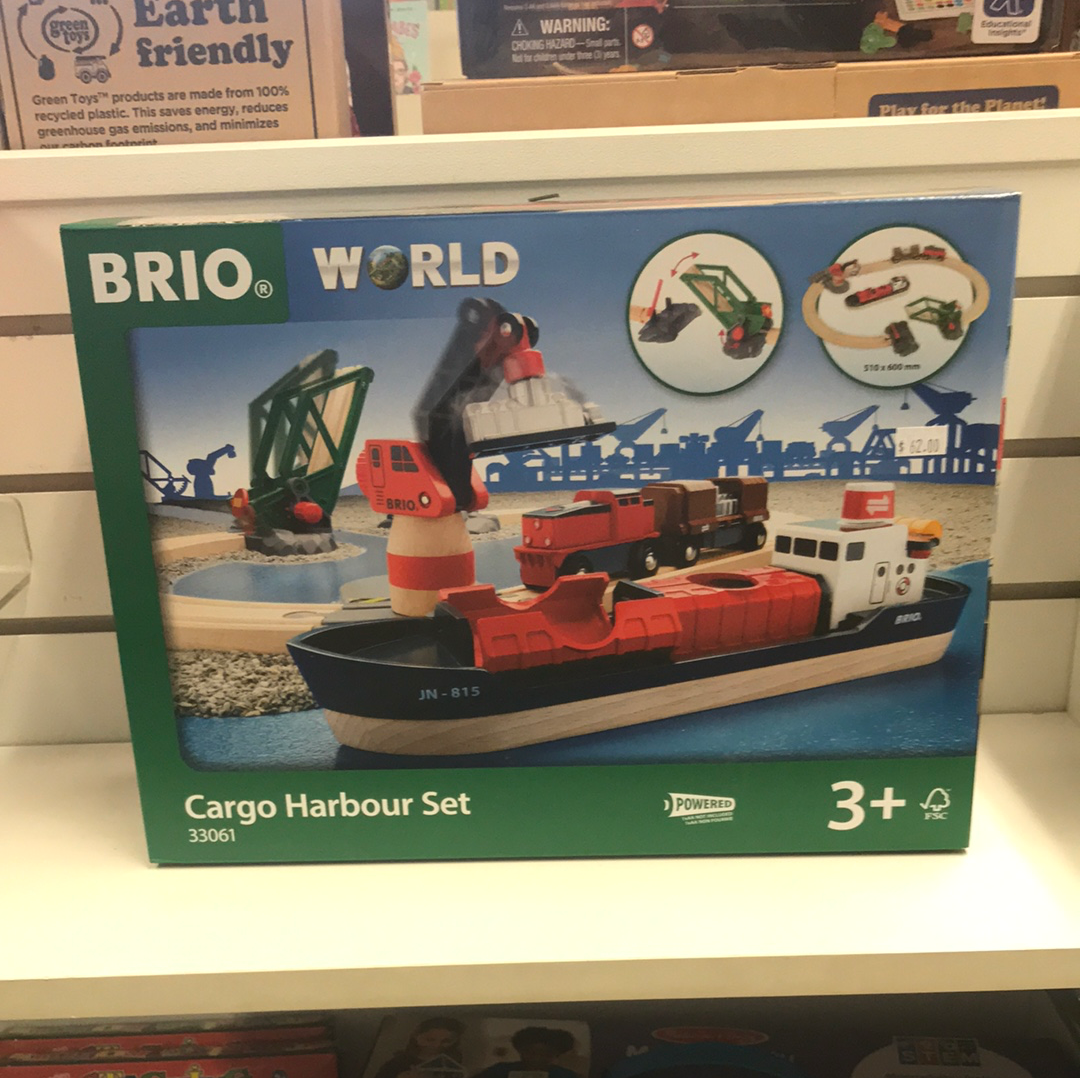 Brio 33061 cargo harbour hot sale set