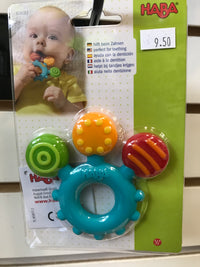 HABA -teething toy (teal)
