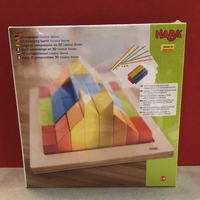 3-D Wooden arranging game