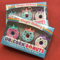Unicorn Donut Erasers