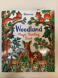 Woodland magic painting book