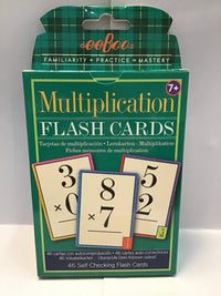 Flash cards - multiplication