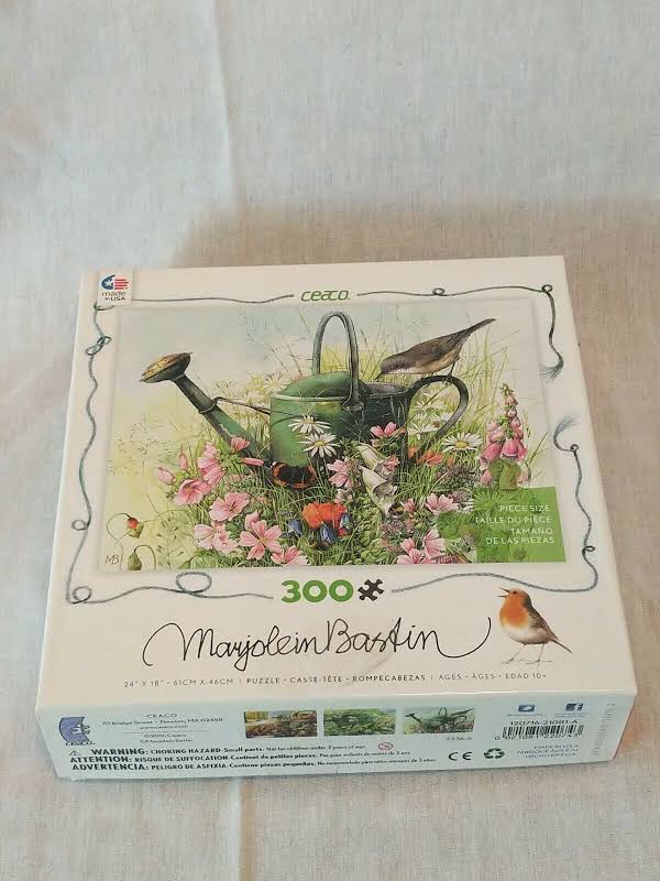 300 Pc Marjolein Bastin Puzzle: Watering Can – Mudpuddles Toy Store