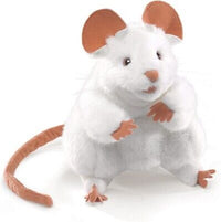 White Mouse puppet