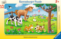 Cute Animal Friends: 15 Pieces