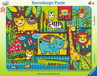 Jungle Animal Jumble: 30 Pieces