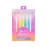Oh My Glitter! 6 Liquid Glitter Ink Neon Highlighters