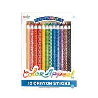 Color Appeel: 12 Crayon Sticks