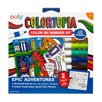 Paint Marker by Number: Epic Adventures