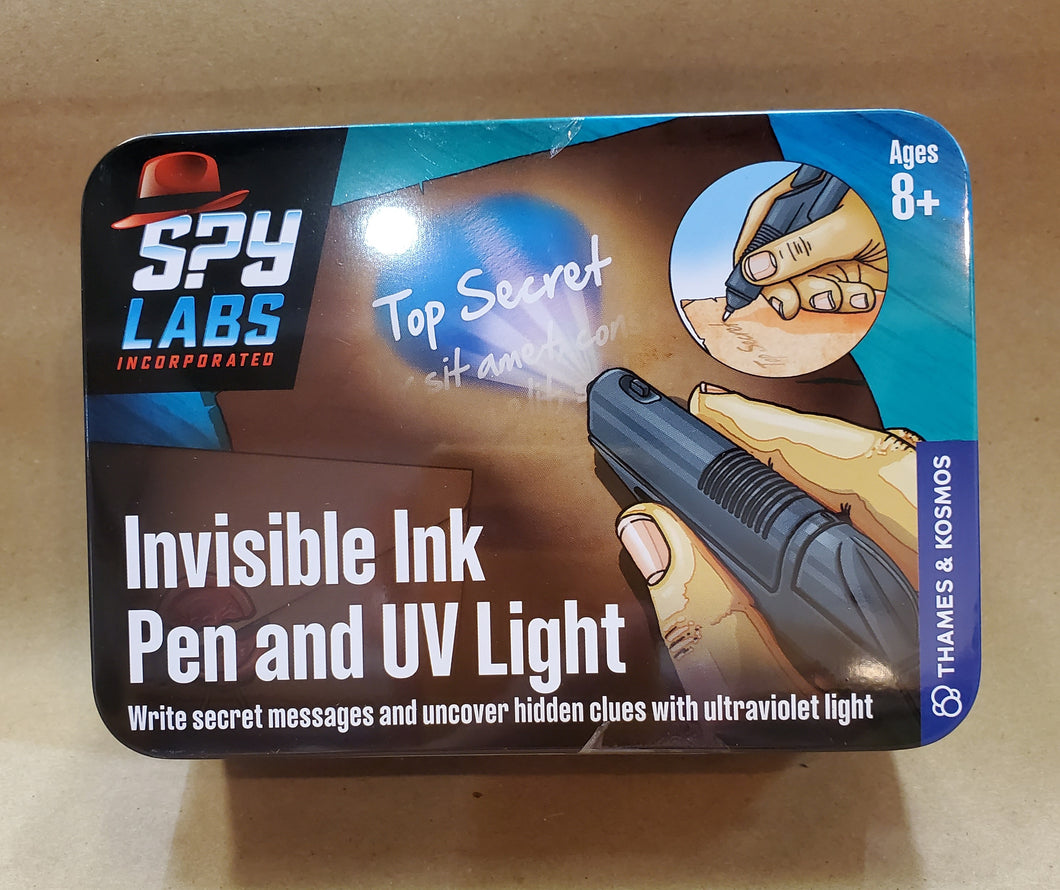 Invisible Ink, Pen and UV light