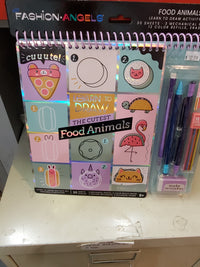 Learn to Draw Cutest Food Animals
