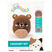 Squishmallows Crochet Kit: Bear