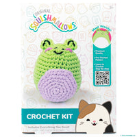 Squishmallows Crochet Kit: Frog