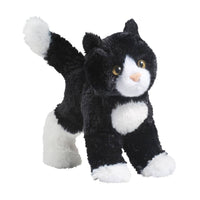 Snippy Black + White Cat