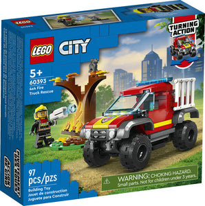 60393: 4x4 Fire Truck Rescue