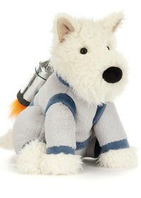 Jellycat My Name is Munro Scottie Dog Space Outfit