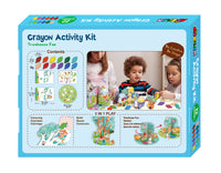 Crayon Activity Kit: Treehouse Fun