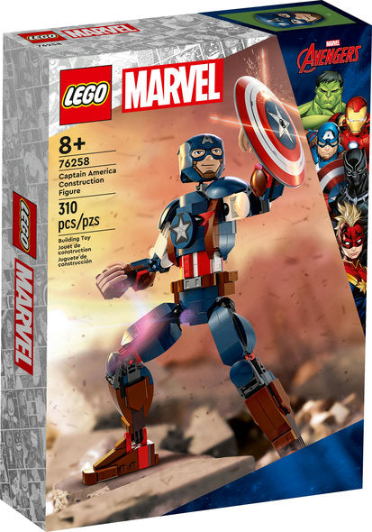 76258: Captain America Construction Figure
