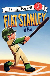 (ICR) Flat Stanley at Bat by Jeff Brown